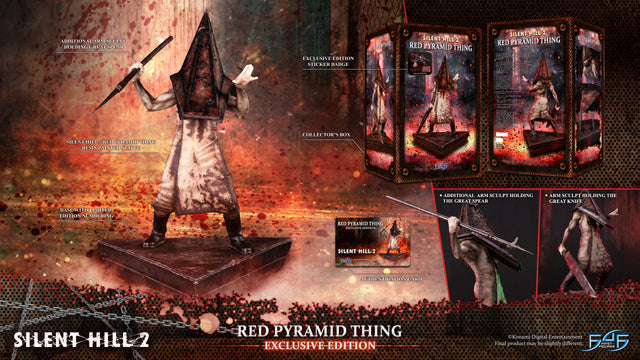 Silent Hill 2 – Red Pyramid Thing (Exclusive Edition)   (border_redpyramidthingexc_4k.jpg)