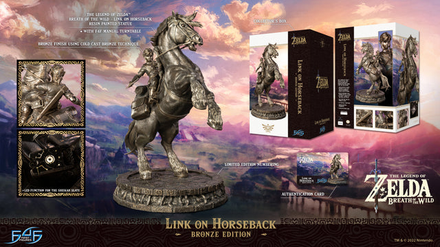 The Legend of Zelda™: Breath of The Wild - Link on Horseback (Bronze Edition) (linkonhorseback_var-skuimages-4k_1.jpg)