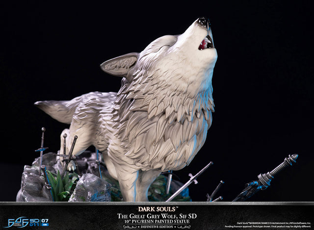 Dark Souls™ - The Great Grey Wolf Sif SD PVC Statue (Definitive Edition)  (sifsd-def-05.jpg)