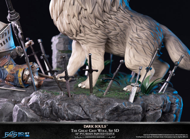 Dark Souls™ - The Great Grey Wolf Sif SD PVC Statue (Definitive Edition)  (sifsd-def-12.jpg)