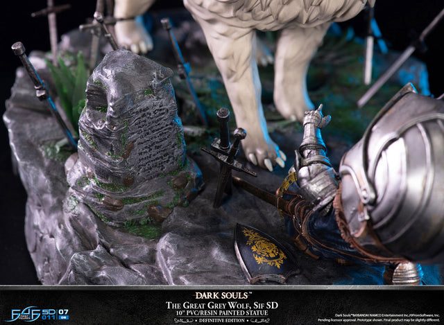 Dark Souls™ - The Great Grey Wolf Sif SD PVC Statue (Definitive Edition)  (sifsd-def-13.jpg)