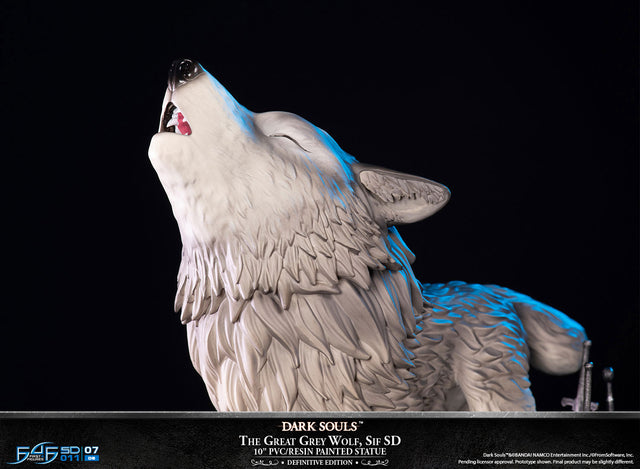 Dark Souls™ - The Great Grey Wolf Sif SD PVC Statue (Definitive Edition)  (sifsd-def-14.jpg)