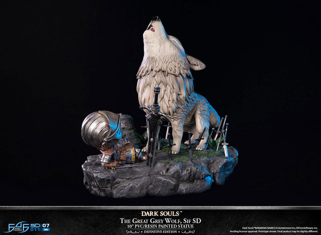 Dark Souls™ - The Great Grey Wolf Sif SD PVC Statue (Definitive Edition)  (sifsd-def-16.jpg)