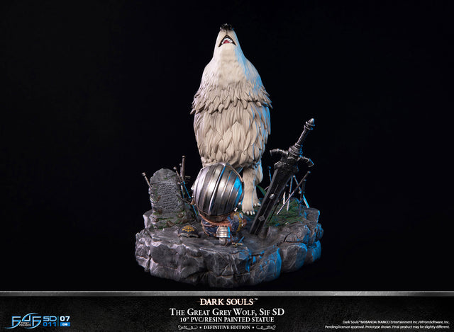 Dark Souls™ - The Great Grey Wolf Sif SD PVC Statue (Definitive Edition)  (sifsd-def-17.jpg)