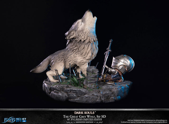 Dark Souls™ - The Great Grey Wolf Sif SD PVC Statue (Definitive Edition)  (sifsd-def-19.jpg)