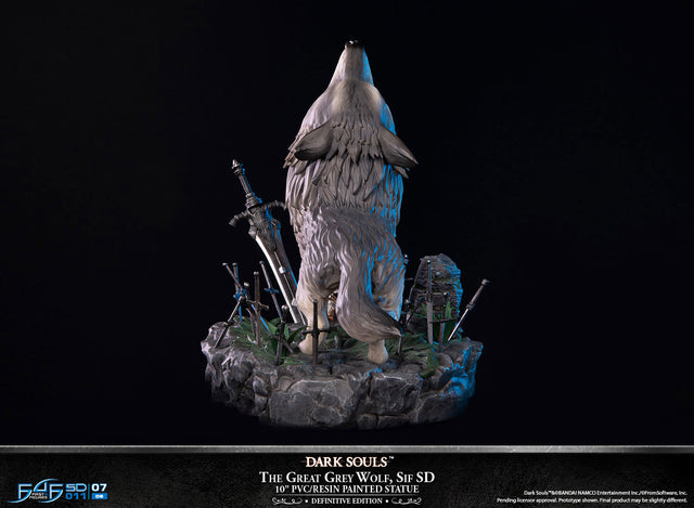 Dark Souls™ - The Great Grey Wolf Sif SD PVC Statue (Definitive Edition)  (sifsd-def-21.jpg)