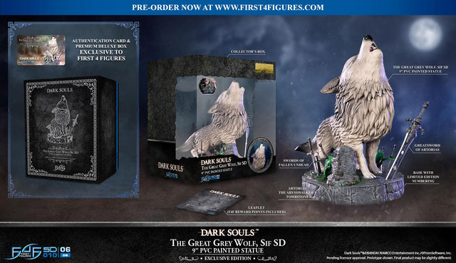 Dark Souls™ - The Great Grey Wolf Sif SD PVC Statue (Exclusive Edition)  (sifsd-exc-01.jpg)