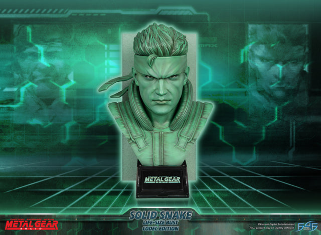 Metal Gear Solid - Solid Snake Life-Size Bust (Codec Edition LSB) (snakebust-lsb_co_00.jpg)