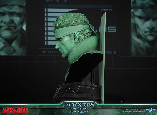 Metal Gear Solid - Solid Snake Life-Size Bust (Codec Edition LSB) (snakebust-lsb_co_06.jpg)