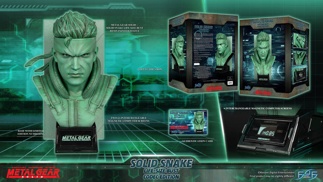 Metal Gear Solid - Solid Snake Life-Size Bust (Codec Edition LSB) (solidsnake_lsb_var_4k.jpg)