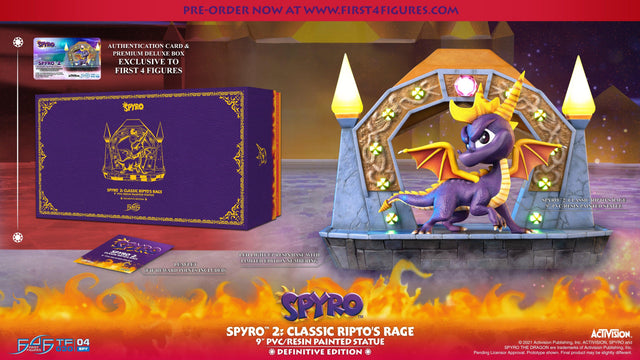 Spyro™ 2: Classic Ripto's Rage 9" PVC Statue  (Definitive Edition) (spyro2_def.jpg)