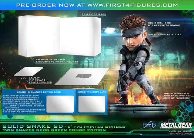 Solid Snake SD Twin Snakes Neon Green Combo Edition (sssd-comboexstealthng-h-02.jpg)
