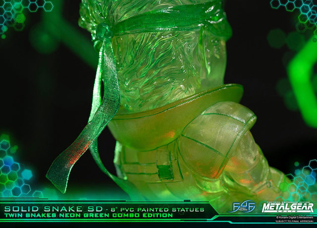 Solid Snake SD Twin Snakes Neon Green Combo Edition (sssd-comboexstealthng-h-50.jpg)